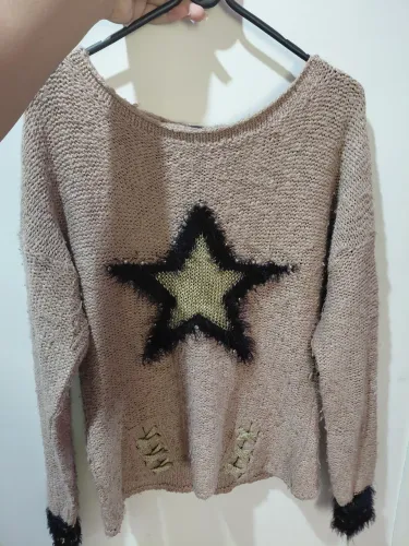 Blusa de frio feminina estilosa tamanho M