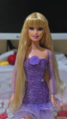 Barbie HB for you c/ Vestido Fashion Avenue ( C/suporte)