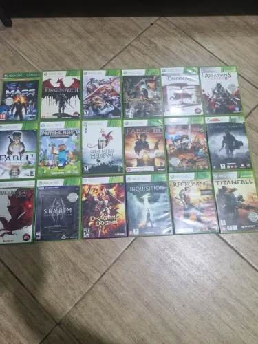 Jogos originais Xbox 360 valor cada jogo a partir 100,00 cel 19- * whats