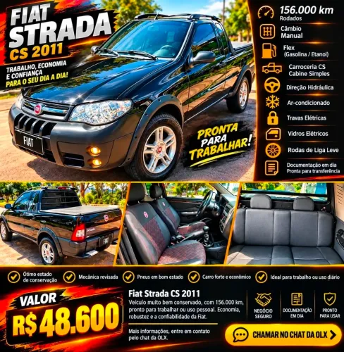 Fiat Strada 1.4 MPI Fire Flex 8V CE 2011