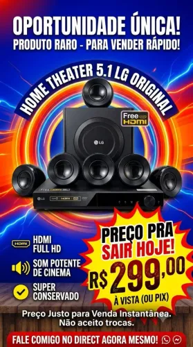 HOME THEATER 5.1 LG