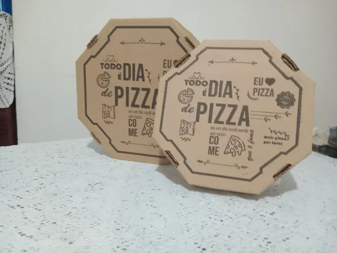 Embalagens Pizza N° 30 e N° 25 / 19 Unidades