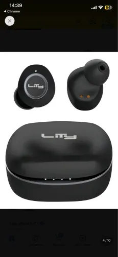 Fone bluetooth lity T14P *NOVO, NUNCA USADO*