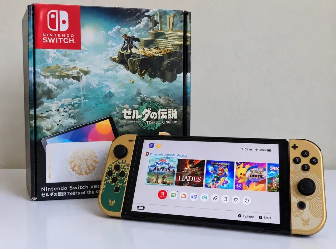 Nintendo Switch OLED Zelda Completo Ate 12x