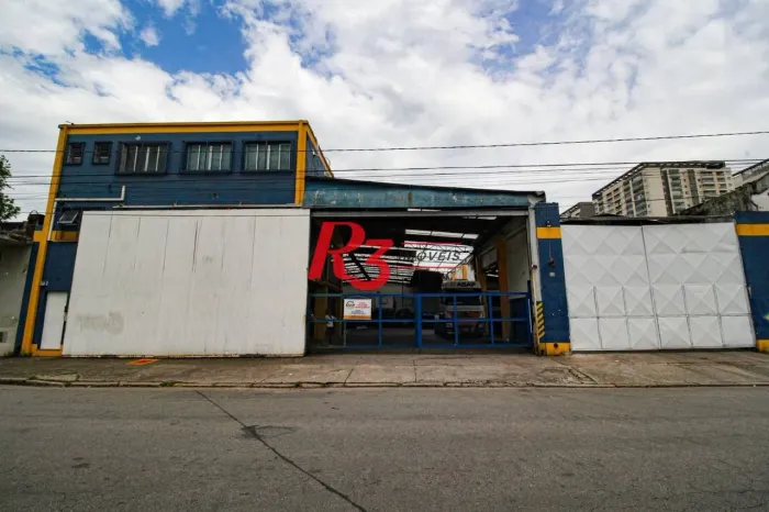 Galpão para alugar, 1100 m² por R$ 35.000,02/mês - Macuco - Santos/SP