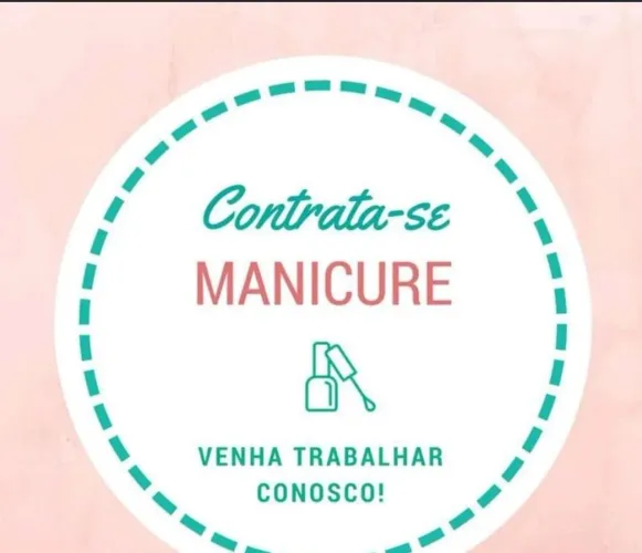 ESTAMOS CONTRATANDO Manicure