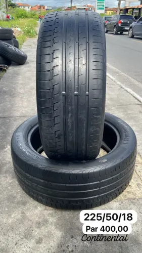 Pneu 225/50/18 Valor 400,00 PAR  Marca Continental 