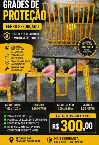Vendo grade de proteção