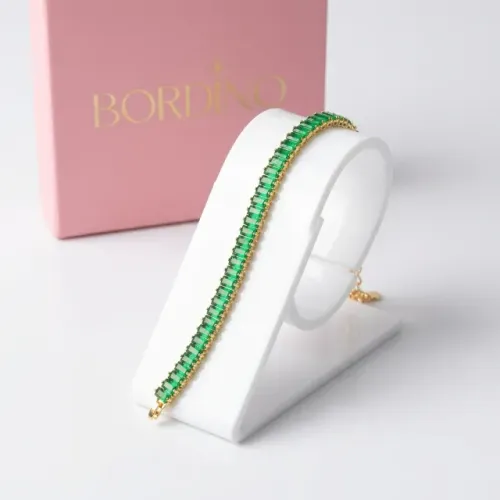 Pulseira Riviera Verde Lux - Coleção Essência do Brasil