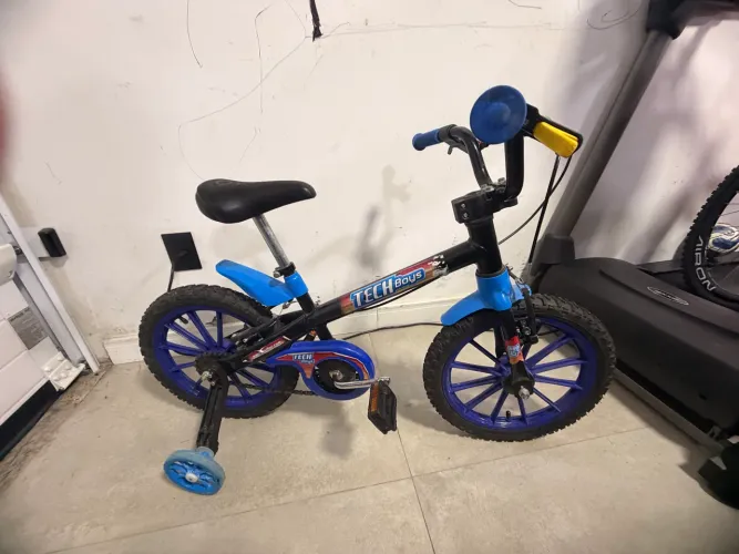Bicicleta infantil aro 12 com rodinhas 