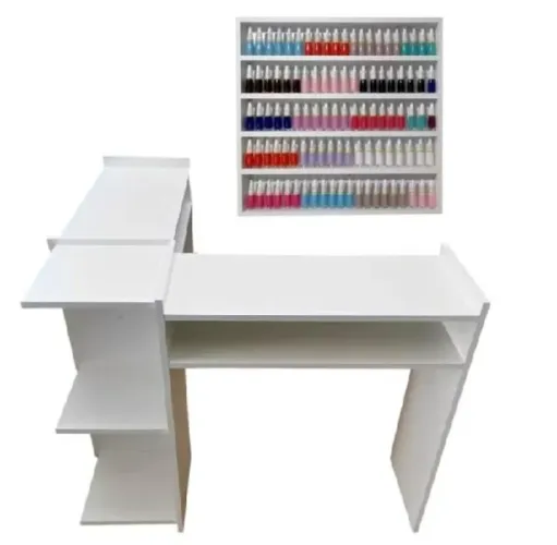 Mesa nails Desaine com expositor