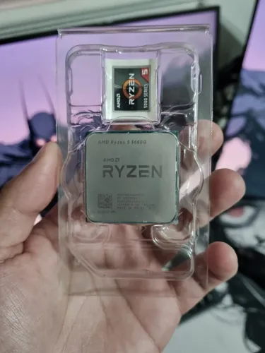 Processador AMD Ryzen 5 5600G, 6/12 Com Placa de Video igual a o 5600GT, RX Vega 7