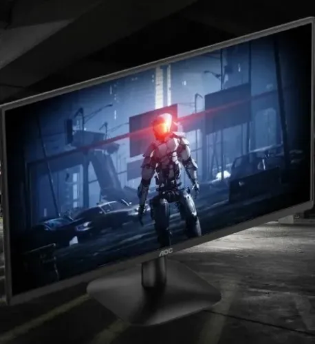 Monitor AOC 24" gaming HDMI, apenas 2 meses de uso (na caixa!!)