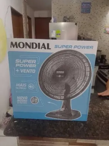 Ventilador de Mesa Mondial 40cm com 3 Velocidades 110V - VSP-40-B