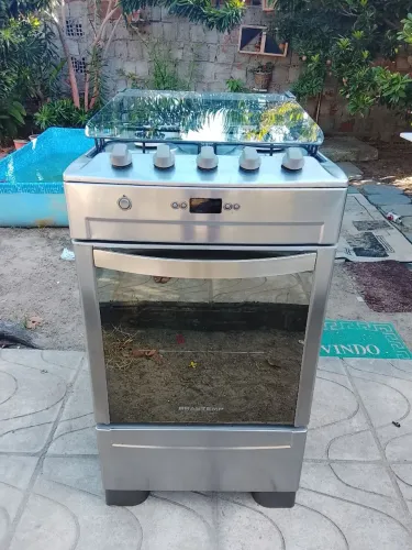 Fogão Brastemp inox 4 bocas top entrega grátis pra toda João pessoa 