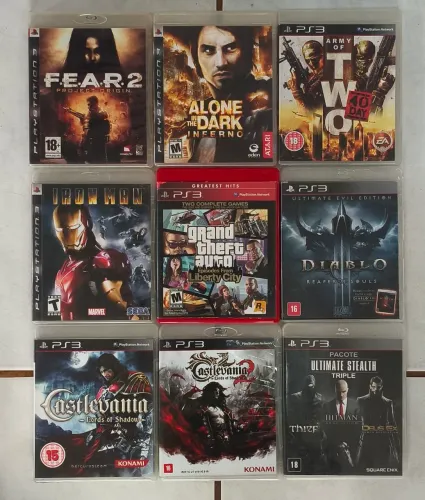 Jogos PS3 a partir de 20,00