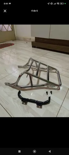 Suporte para Baú Honda CG 160 - Ótimo Estado