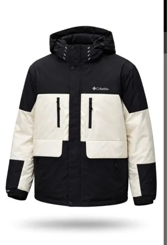Jaqueta Columbia impermeável para neve.