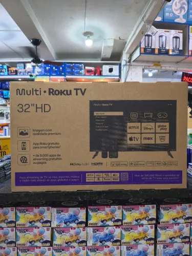 Promoção Televisão Multi Roku 32 Polegadas HD