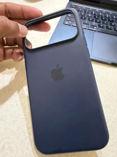 Capa silicone original iPhone 17 pro max