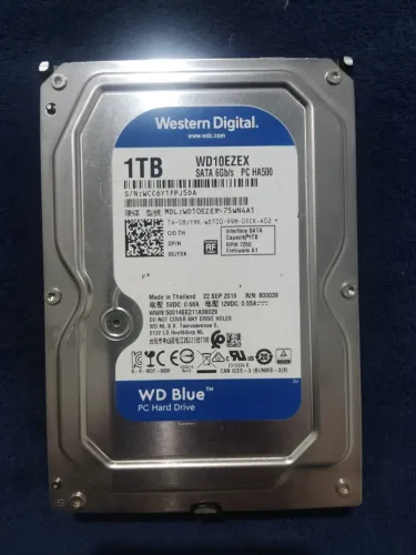 HD WD Blue 1TB 7200 RPM SATA
