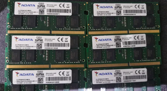 Memória notebook ddr4 16gb 3200mhz Adata