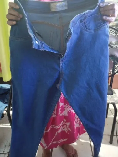 Calça jeans clara
