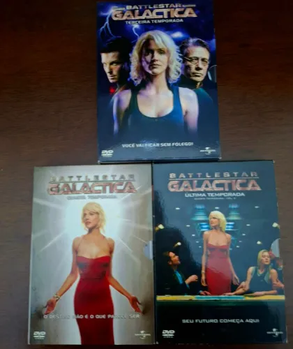 COLEÇÃO SÉRIE GALÁCTICA TEMPORADA 3, 4, 5