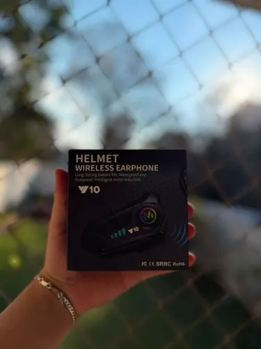 Fone Bluetooth para Capacete V10 Novo