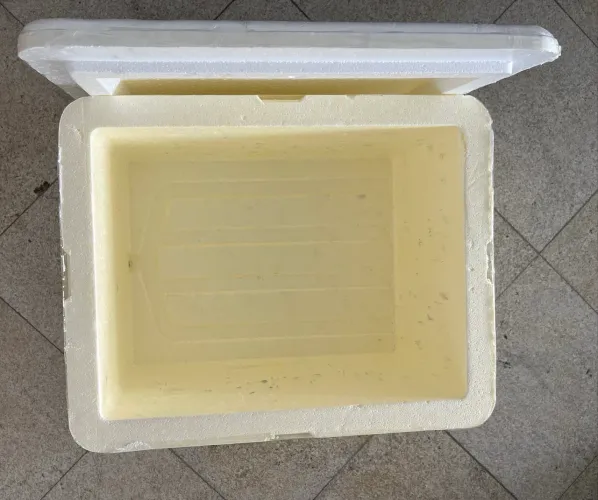 Caixa Térmica de Isopor 80L com Dreno