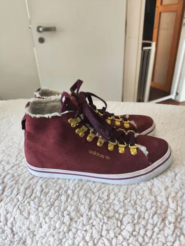 Tenis adidas originals honey hook w bordo 35