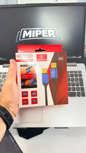 Cabo HDMI 2.0 4k HDR 2 Metros Para Ps5 Smart Tv E Pc Ka-2hd-2m