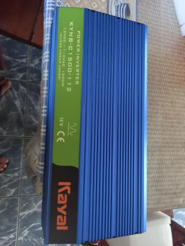 Inversor de energia kayal 12vdc 110vac 1500w