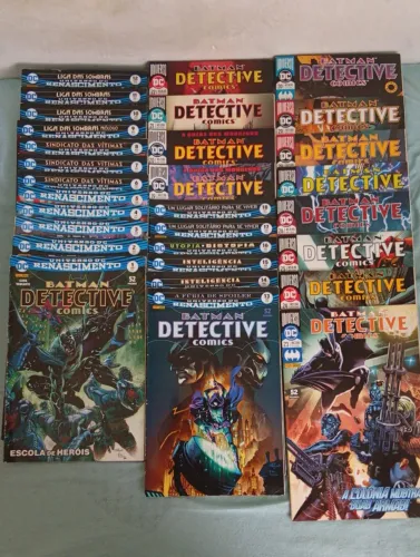 Coleção completa Batman Detective Comics - Fase Renascimento, 1 ao 30