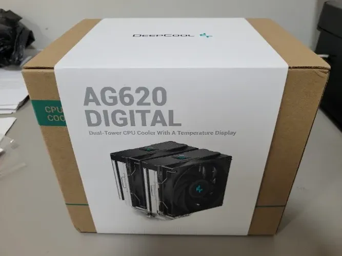 Deepcool AG620 Digital NOVO, CAIXA LACRADA - cooler para processador