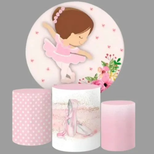 Kit capas de painel e capas de cilindro para decorações