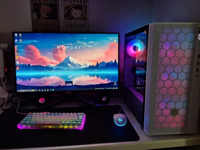 KIT PC + MONITOR + TECLADO!