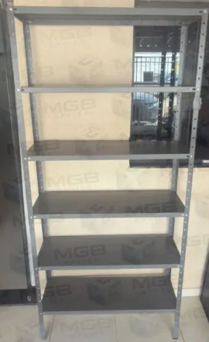 Estante de Aço com 6 Bandejas - 1,98x0,92x0,30cm - ENTREGAMOS DF E ENTORNO