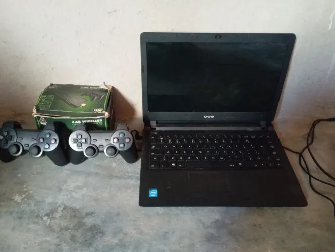 vendo um kit de notebook e geme stick ou troco em um Xbox 360