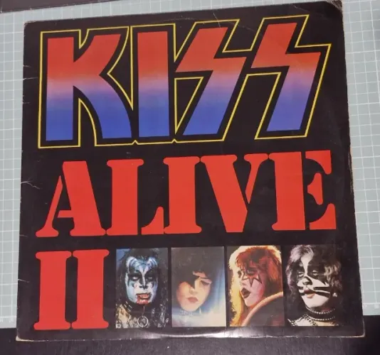 LP Kiss Alive II Duplo Vinil Original Hard Rock Colecionador