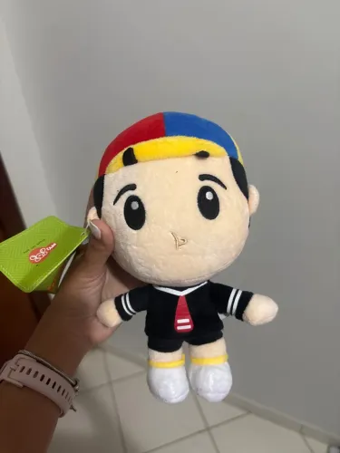 Boneco Quico Pelucia Turma Do Chaves 30cm Coleção Cor Azul