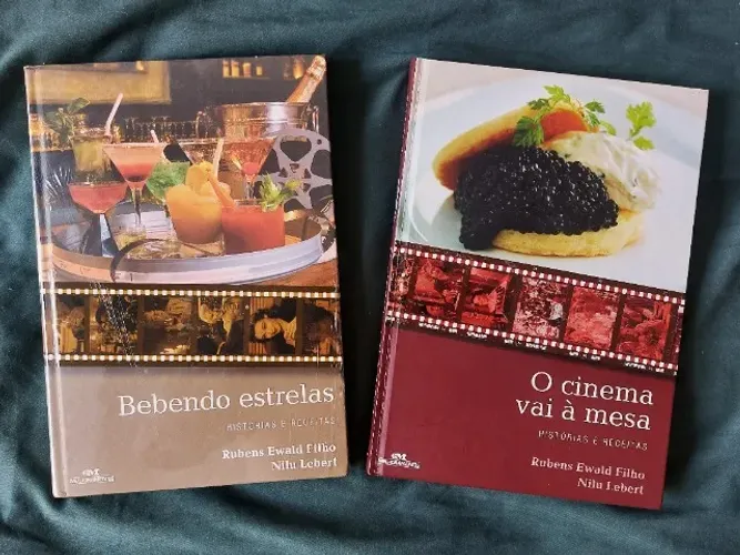 Coleção: Bebendo Estrelas/O Cinema vai a mesa - Drinques e pratos de filmes famosos.