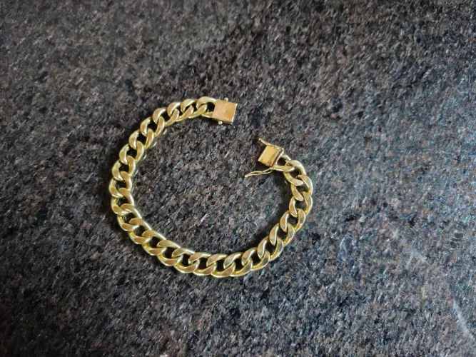 Pulseira de ouro 18K - 21grs