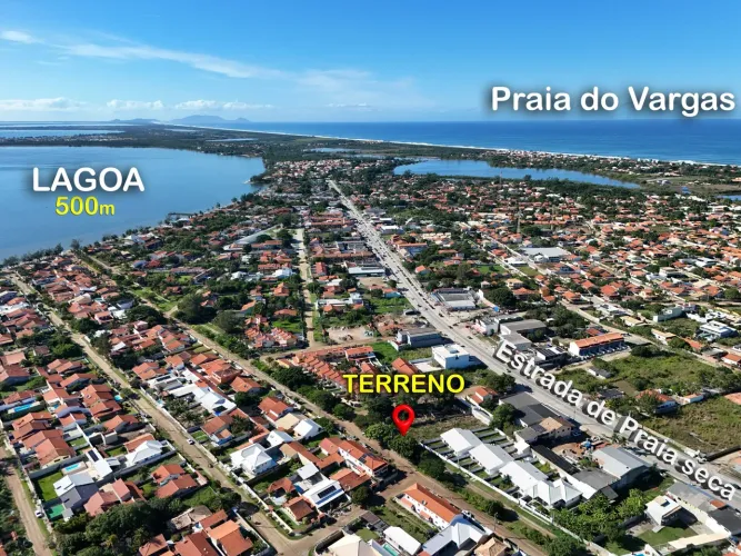 Terreno à venda no bairro Praia Seca - Araruama/RJ