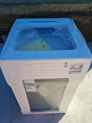Máquina de Lavar Panasonic NOVA LACRADA de 15kg Titânio 127v