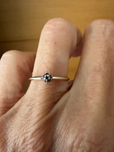 Anel ouro nobre 18k com diamante H.Stern linha ?My Collection?