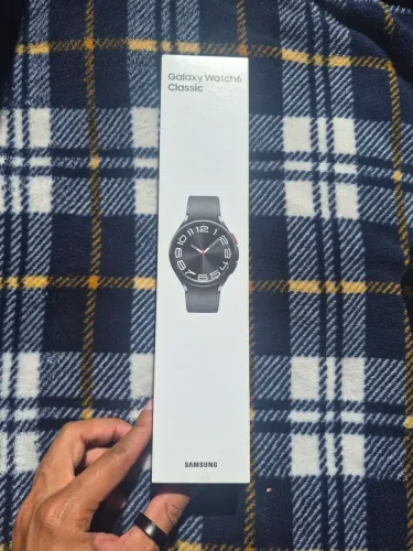 Caixa do Galaxy Watch 6 classic 43mm