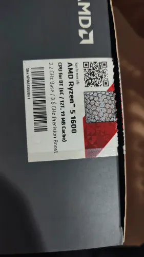 CPU Ryzen 1600 + Cooler original