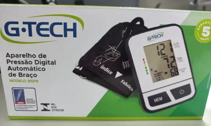 Aparelho de Pressão Digital de Braço G-Tech BSP11 - Novo na Caixa