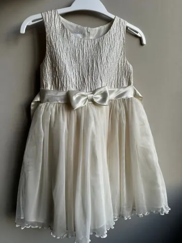 Vestido infantil Bonnie Jean - Tamanho 5 anos